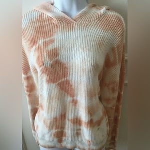 Sweater Hoodie Tie Dye Print Size Small